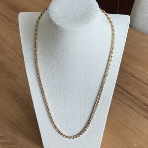 Givenchy Gold-Tone Chain Necklace with Crystals